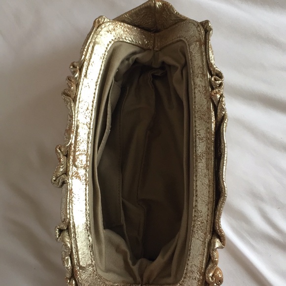 Banana Republic soft leather gilded clutch - Picture 4 of 4